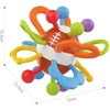 WOOPIE BABY Rattle Teether Sensory Ball for Babies Educational 0+ Soft
