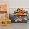 WOOPIE Remote Controlled Construction Bulldozer RC Bulldozer Sound Light