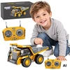 WOOPIE Remote Controlled RC Construction Dump Truck with Sound and Light