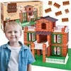 Statybinis rinkinys su plytomis WOOPIE vila