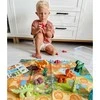 WOOPIE Konstrukcinis Rinkinys 2-in-1 Stalo Žaidimas Dinozaurai + Kauliukas 46 vnt.