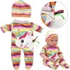 WOOPIE ROYAL lėlės drabužių rinkinys Vienaragis 43–46 cm