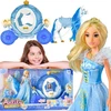 Lėlių rinkinys Ledo princesė Lily ir šviečianti karieta WOOPIE ROYAL