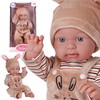 WOOPIE ROYAL Baby Doll in Bunny Outfit 46 cm