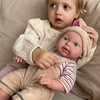 WOOPIE ROYAL Baby Doll in Bunny Outfit 46 cm