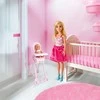 Lėlė Lily su kūdikiu ir maitinimo kėdute WOOPIE ROYAL