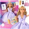 Lėlė Lily su ilgais šviesiais plaukais WOOPIE ROYAL 30 cm