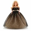 Lėlė Lili su ilga juoda suknele WOOPIE ROYAL 30 cm