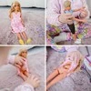 Lėlių rinkinys šeima WOOPIE ROYAL su nėščia mama