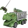 Woopie RC automobilių dinozaurų rinkinys, žalias