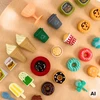 WOOPIE Set of Sweets, Desserts, Ice Creams for Playing in a Cafe Shop 30 pcs