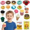 WOOPIE Set of Sweets, Desserts, Ice Creams for Playing in a Cafe Shop 30 pcs
