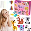 Woopie SEWING KIT FOR KIDS DIY FELT Keychains Animals