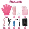 WOOPIE Smoke Bubble Gun Unicorn Fog Bubble Machine Rechargeable