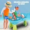 WOOPIE Vandens stalas 2in1 smėlio dėžė Krioklys, 10 priedų