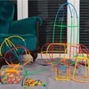 Woopie Konstrukciniai Klockai Spalvoti Šiaudeliai 800 vnt.