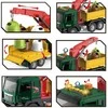 WOOPIE Atliekų Vagonas su Craneliu - Interaktyvus Automobilis 1:10