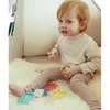 Tooky Toys Paimta žaislinė medinė piramidės dėlionės forma Meškiukas 11 El.