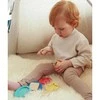 Tooky Toys Paimta žaislinė medinė piramidės dėlionės forma Meškiukas 11 El.