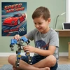 WOOPIE 53897 transformuojantis robotas 2in1 kovos transporto priemonė