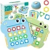 Dėlionė WOOPIE Montessori Dinosaur Puzzle Match Shapes Skill Game
