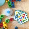 Dėlionė WOOPIE Montessori Dinosaur Puzzle Match Shapes Skill Game