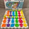 Woopie Montessori Dėlionė - Mokomasis Žaidimas su Rašmenimis ir Skaičiais - 139 Elementai