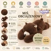 WOOPIE Weighted Plush Toy Teddy Bear Bruno Anti-Stress Sensory Heavy Bear Cuddly Toy 65cm 1500g