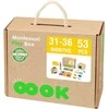 WOOPIE Žalias Dėžė XXL Montessori Edukacinė 7w1 Sensorinė 31-36 Mėn.