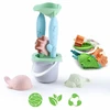 WOOPIE Žalias Bucket and Wheel Set 4 pcs.