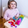 Medinė dėlionė skaičiavimui WOOPIE Žalias Montessori