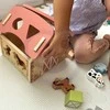 Medinė ferma rūšiavimo žaidimas WOOPIE Žalias