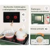 Medinė vaikiška virtuvėlė Woopie Žalias „Devyni viename“ su skalbimo mašina ir piešimo lenta