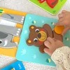 Medinė dėlionė Gyvūnėliai Montessori FSC Woopie Žalias