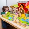Woopie Vaikiška medinė gyvūnėlių ferma su figūrėlėmis, 28 vnt.