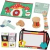 WOOPIE Žalias Montessori Pudełko XXL 6in1 Sensorika