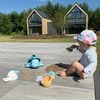WOOPIE Smėlio ir Vanos Rinkinys Žolvas Mėlynas 8 vnt. Biologiškai Suyrantis