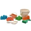 WOOPIE Smėlio rinkinys kibire 8 vnt. BIODEGRADABLE ORGANIC MATERIAL