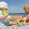 WOOPIE Žalias smėlio rinkinys su kibirėliu ir mašinėle 10vnt