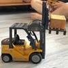 WOOPIE nuotoliniu būdu valdomas šakinis krautuvas 2in1 RC kranas – mastelis 1:24