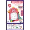 WOOPIE Znikopis 2in1 Magnetinė Piešimo Lentelė Su Flipper Žaidimu Rausva