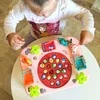 WOOPIE žvejojimo žaidimas su interaktyviu staliuku rožinis