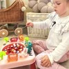 WOOPIE žvejojimo žaidimas su interaktyviu staliuku rožinis