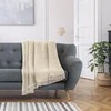 AmeliaHome Kreminės spalvos antklodė FRANSE 150×200
