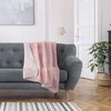 AmeliaHome Pudrinės rožinės spalvos pledas ZARIA 150 x 200 cm