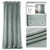 AmeliaHome Užuolaida Blackout 140×250 šviesiai žalia su aukso akcentu AH