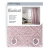 AmeliaHome Užuolaida blackout 140×250 rožinė–auksinė CASPE