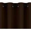 Naktinė užuolaida su žiedais AmeliaHome BLACKOUT 140X245 cm, 1 vnt., spalva: ruda