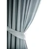 Naktinė užuolaida su žiedais AmeliaHome BLACKOUT 140X245 cm, 1 vnt., spalva: sidabrinė