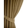 Naktinė užuolaida su žiedais AmeliaHome BLACKOUT 140X245 cm, 1 vnt., spalva: garstyčių
